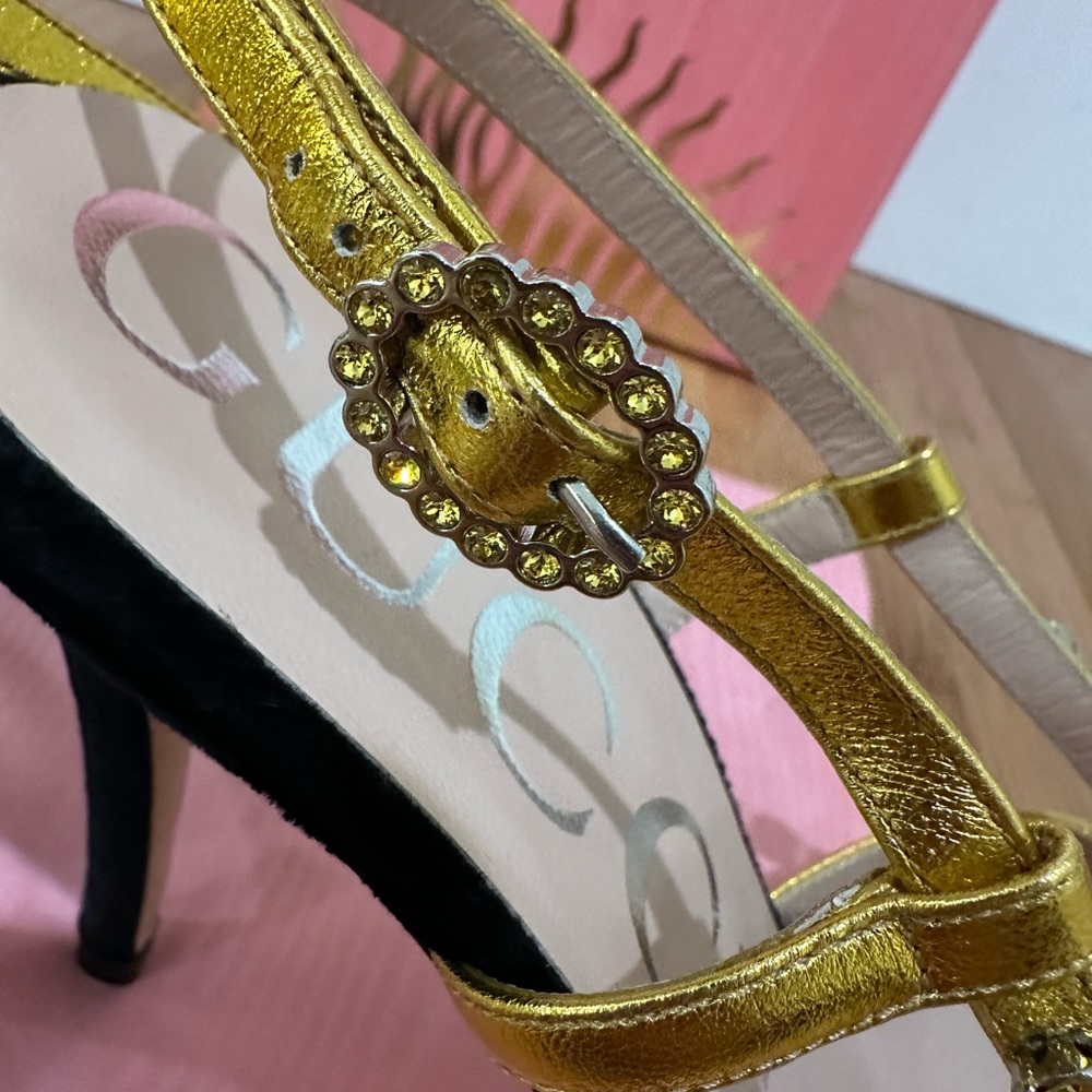 Gucci Crystal Sandals - Picture 4 of 10